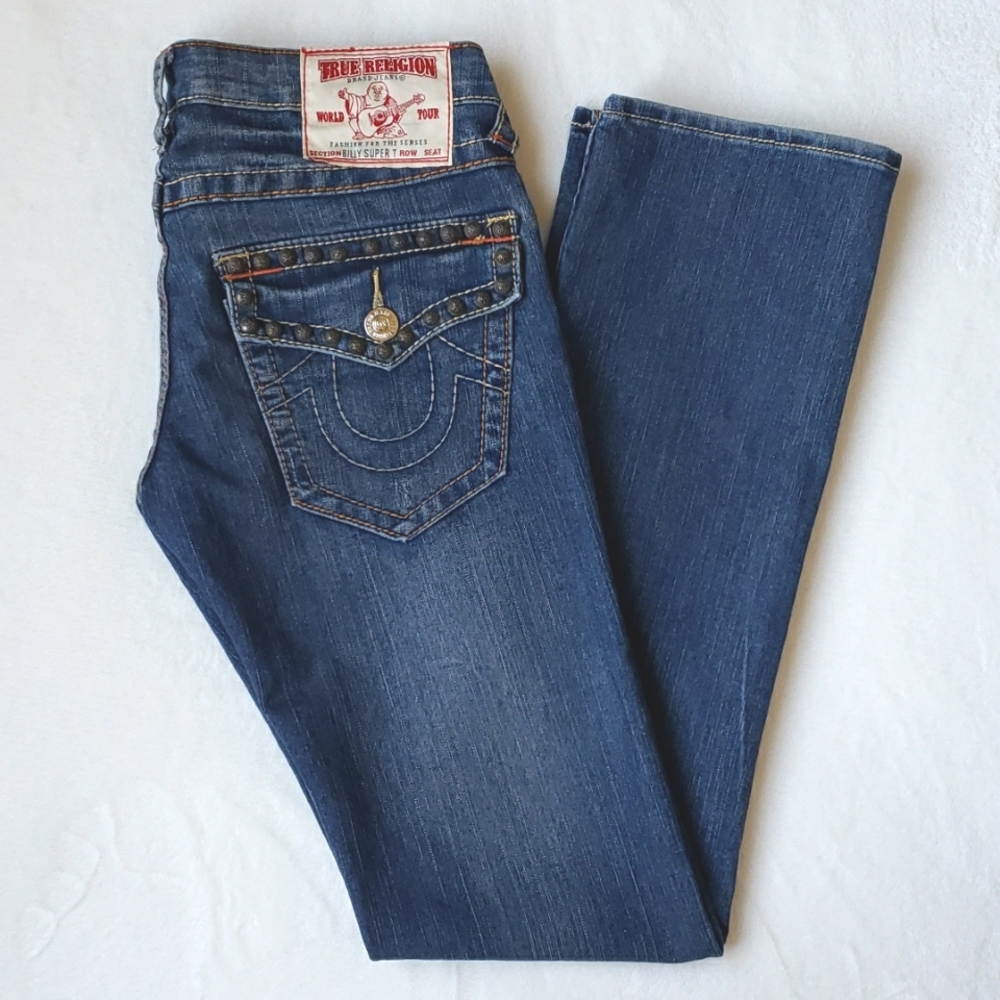 True Religion Jeans Women's Billy Super T Size: 28